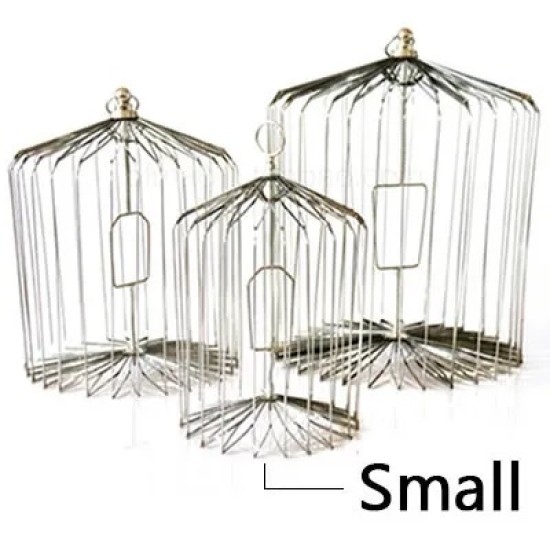 APPEARING BIRD CAGE SMALL - STEEL