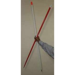 APPEARING CANE - S.S. - RED