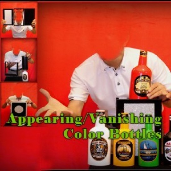 APPEARING COLORFUL BOTTLES (5 BOTTLES)