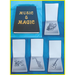 APPEARING GUITAR FROM BOOK