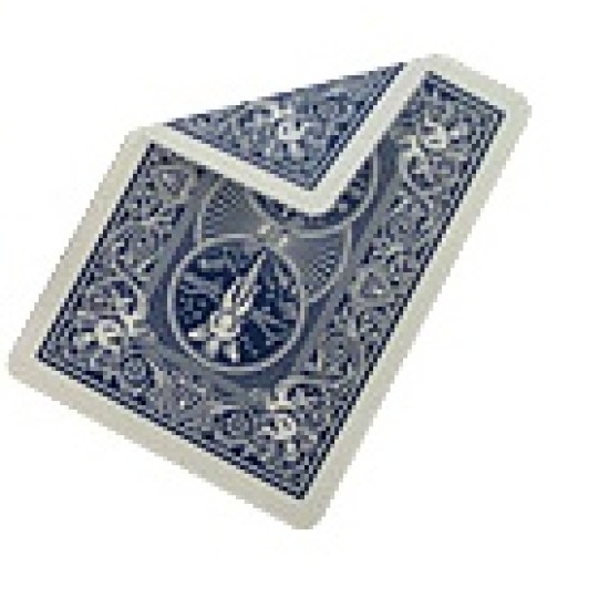 BICYCLE BLUE DOUBLE BACK DECK