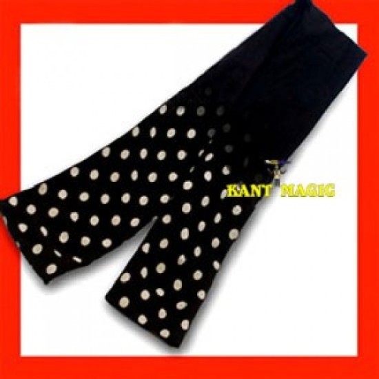 CHAMELEON DOTS SILK STREAMER