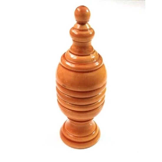 Coin Change Pedestal – Wood