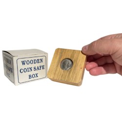 COIN SAFE WOOD