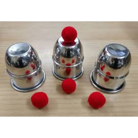 Cups & Balls Aluminium – Small (2.75 x 3 Inch)