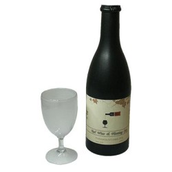ELECTRONIC AIRBORNE (BOTTLE AND STEMMED GLASS MAGNETIC)