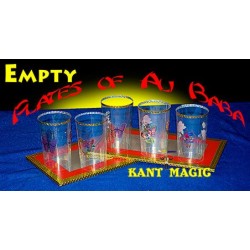 EMPTY PLATES OF ALI BABA - 6 CUPS!