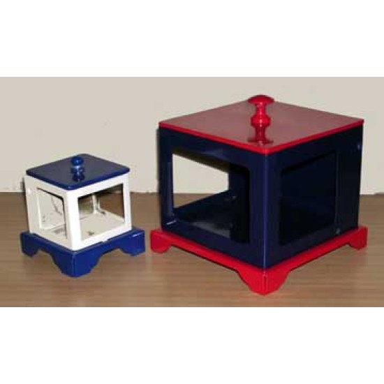 FLAMING SILK/BALL PRODUCTION CASKET - SMALL