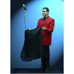 FLOATING, APPEARING MICROPHONE STAND