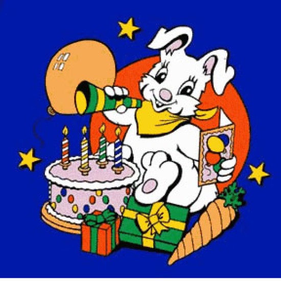 JUMBO MESSAGE HANK - HAPPY BIRTHDAY 36"