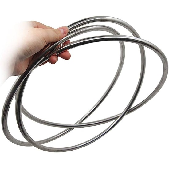 LINKING RINGS - MAGNETIC LOCK 12" - 3 NOS. SET