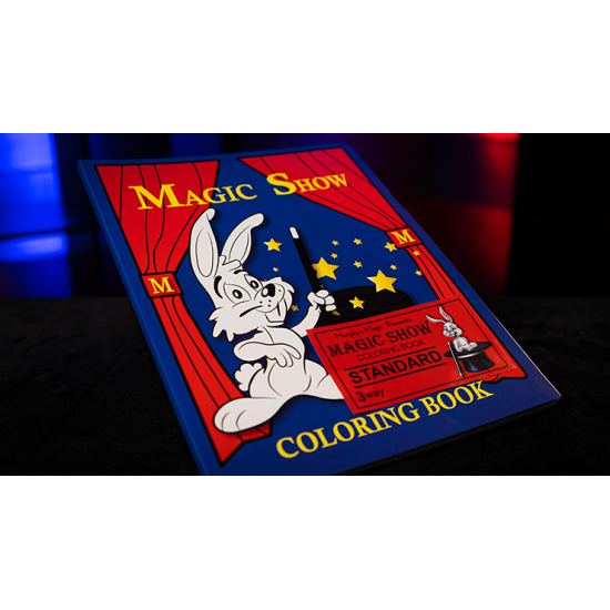 MAGIC SHOW Coloring Book (3 way) by Murphy's Magic