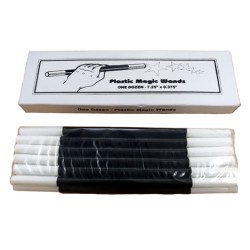 Magic Wands – Plastic (7″ Doz.) – Black