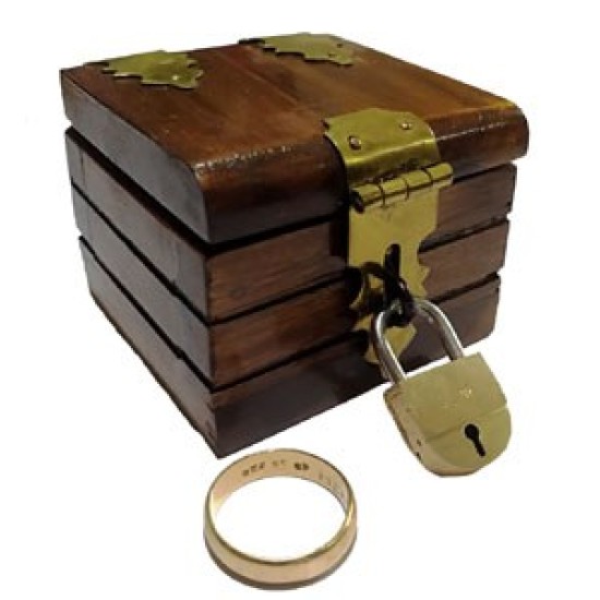 Mini Locked Chest (Ring Box / Quarter Go)