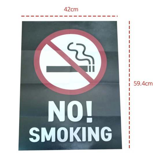 No Smoking Poster Production