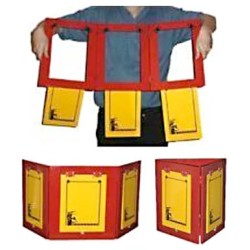 SEE THRU PRODUCTION SCREEN - WOOD