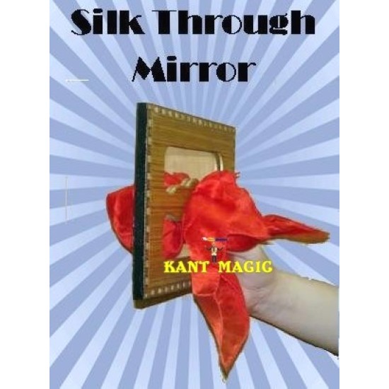 SILK THROUGH MIRROR WOODEN