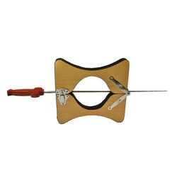 SWORD THRU NECK SUPER (WOODEN)