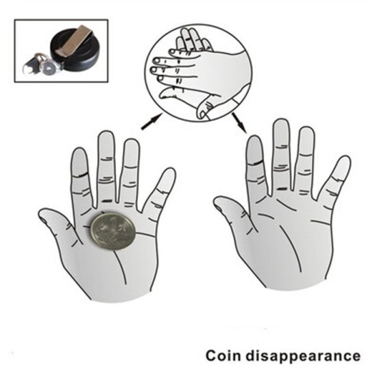 VANISHING MAGNETIC GIMMICK - Money Coin Disappear Device
