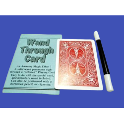 WAND THROUGH CARD